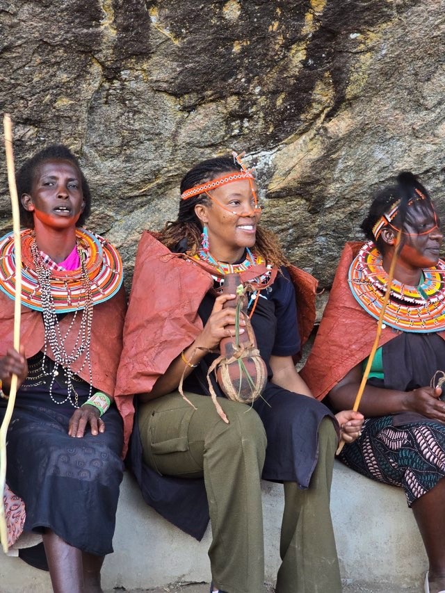 Kenyan Women in Traditional Clothing